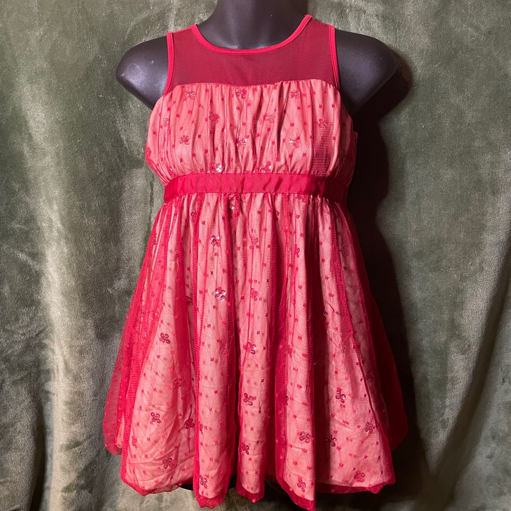 Red dress